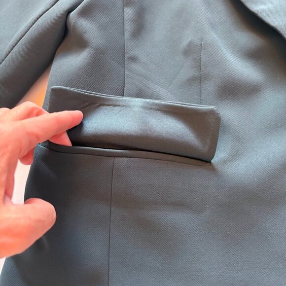 Women's Teal Blazer - Picture 7 of 13